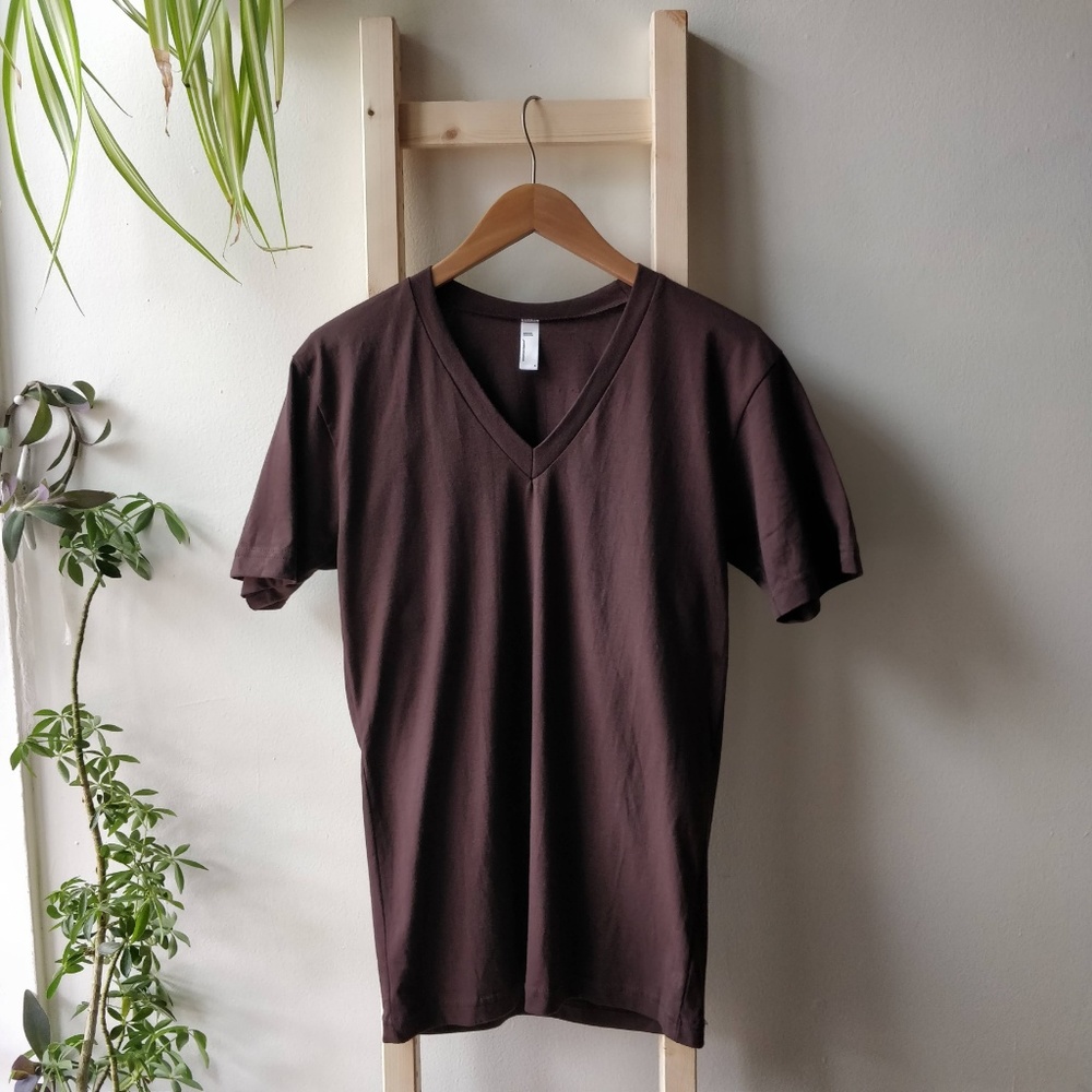 3 for $25 - American Apparel V-Neck Tee Unisex XS